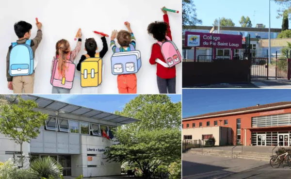Collèges et Lycées rattachés à Montferrier-sur-Lez