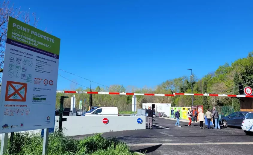 Point propreté - Déchèterie de Montferrier-sur-Lez