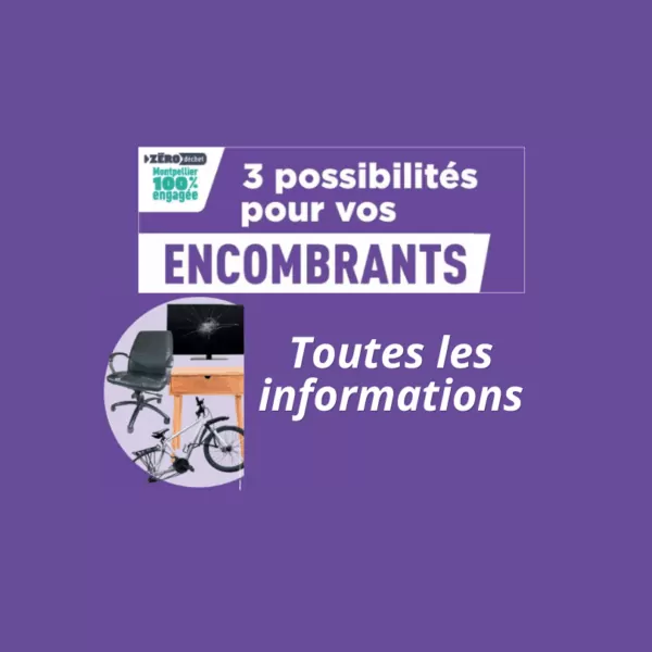 Les informations pour gérer vos encombrants