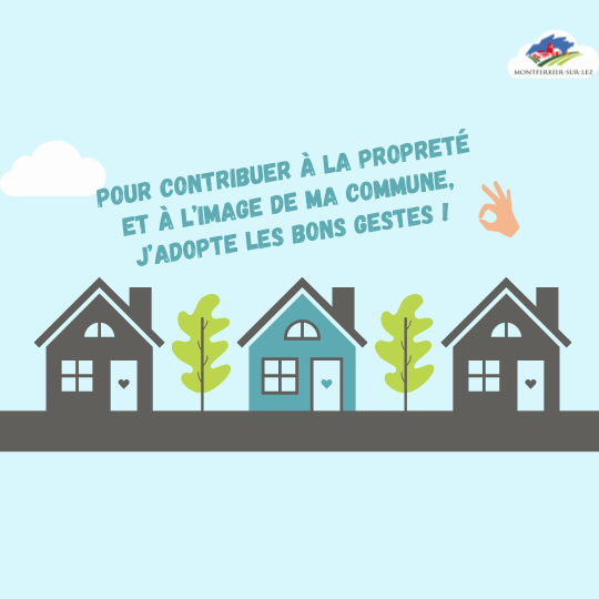 Bons gestes pour une commune propre