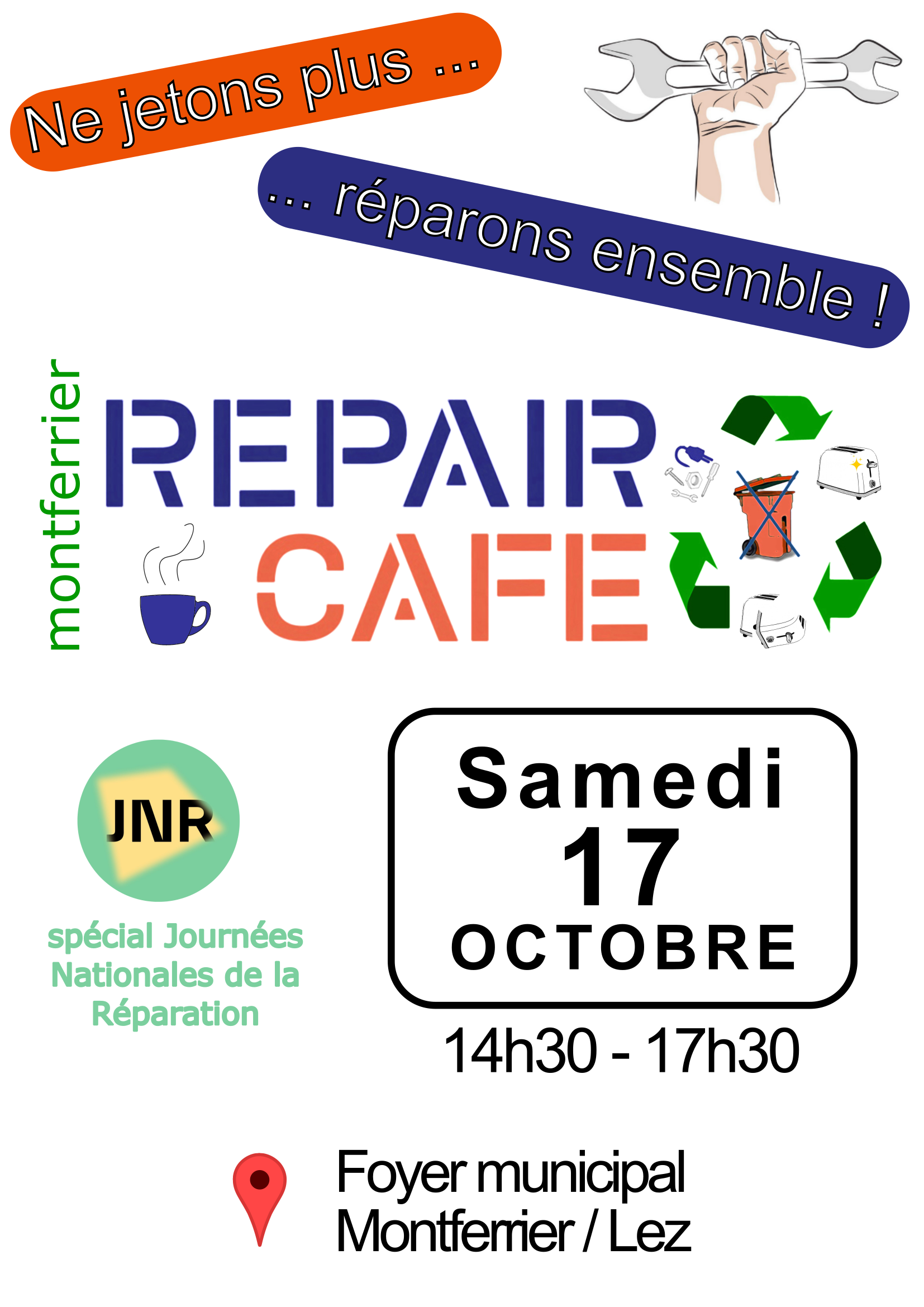 Affiche de l'événement Repair Café